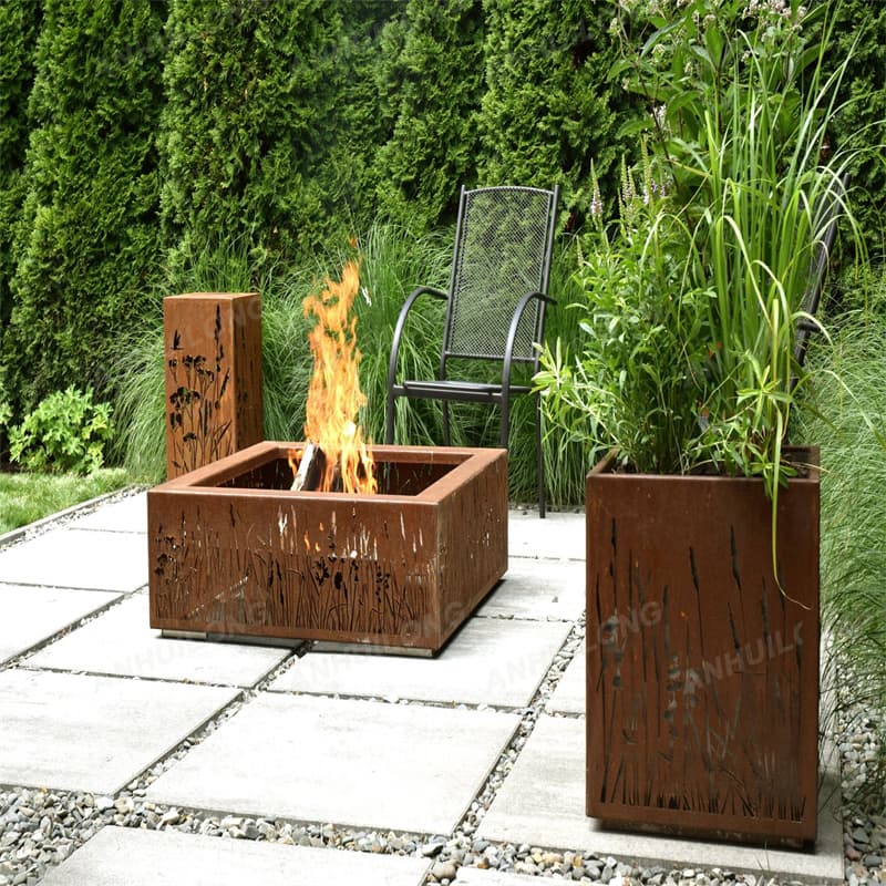 <h3>58 Mesmerizing Metal Fire Pit Ideas for Your Outdoor Oasis</h3>
